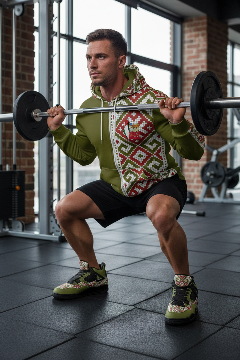 زي رياضي رجالي كامل - وضعية 3