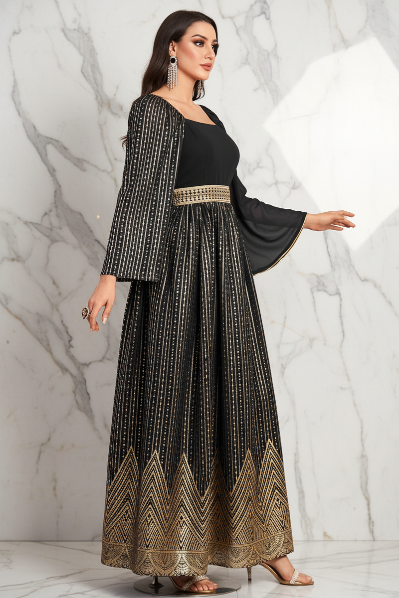 صورة 3 - منظر جانبي أيمن يُظهر الكم المزخرف