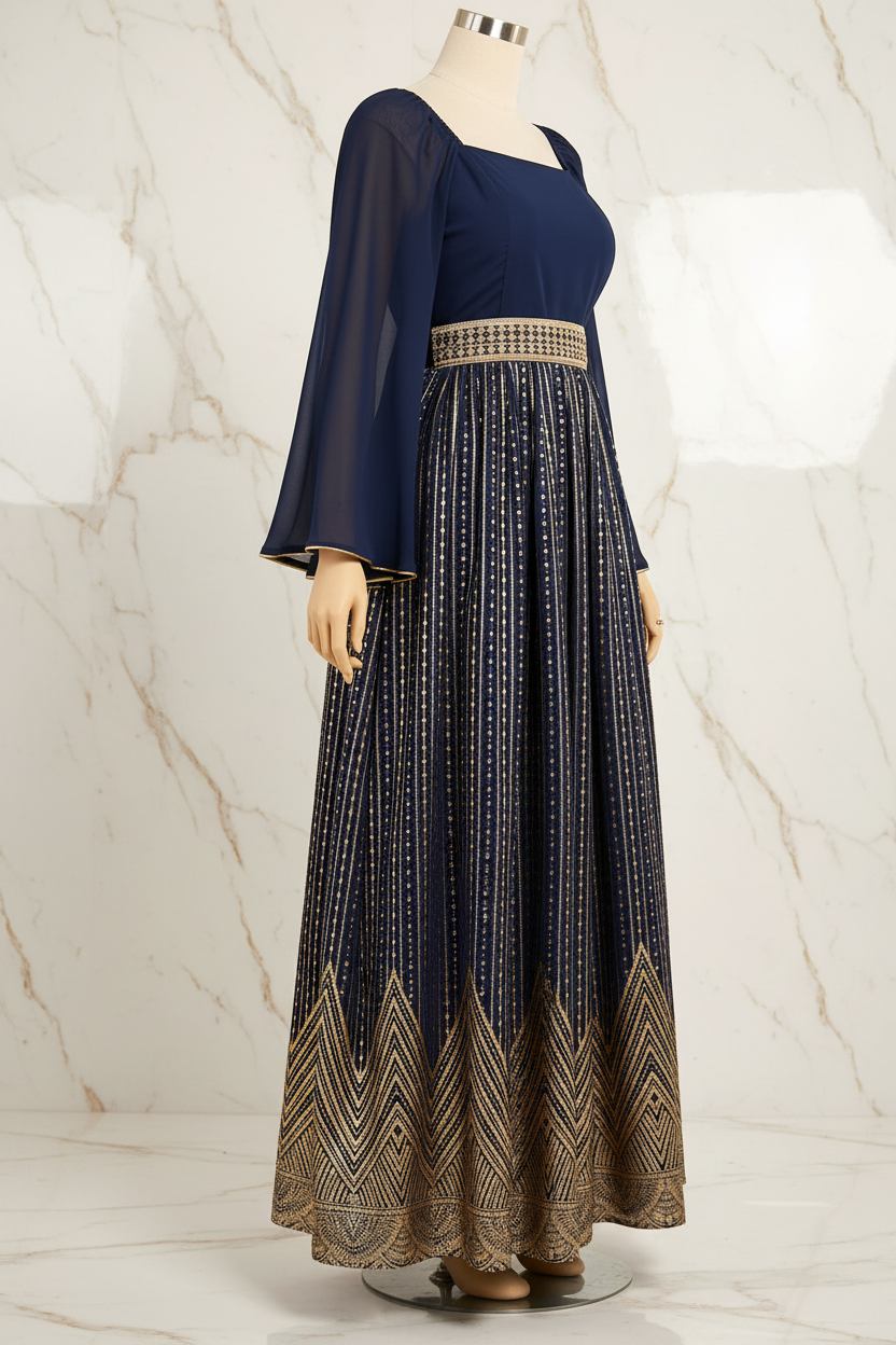 صورة 3 - منظر جانبي أيمن يُظهر الكم المزخرف