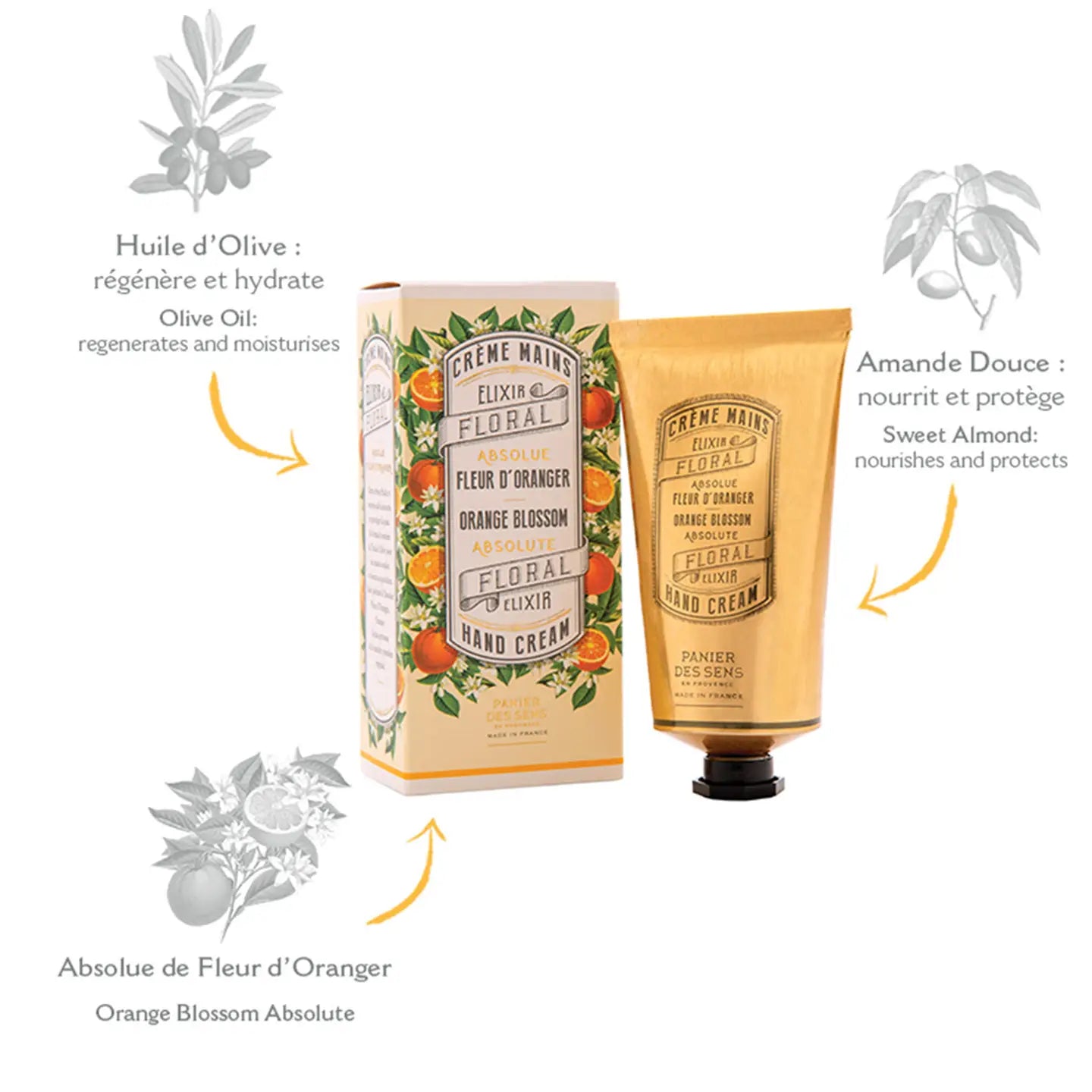 Hand Cream 75ml Organic Orange Blossom