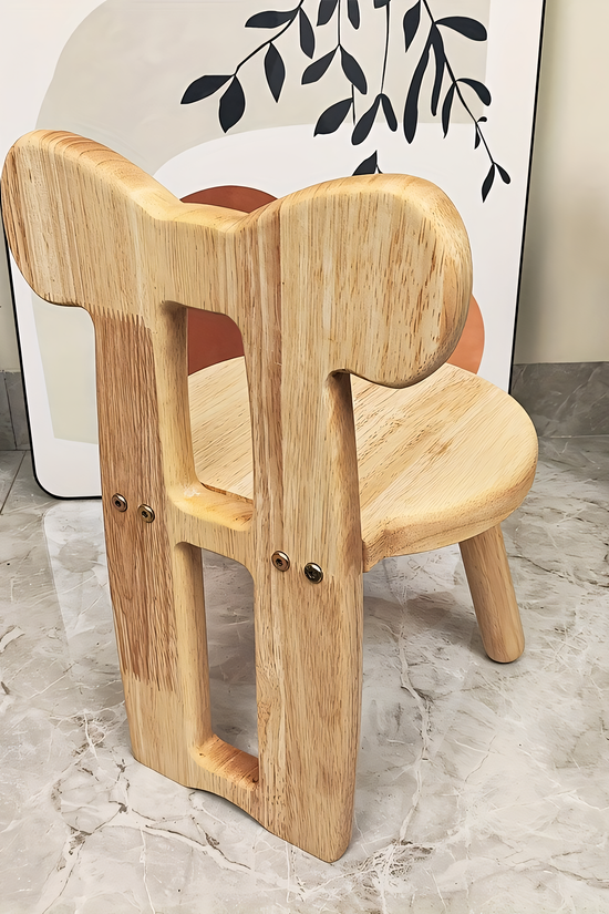 Modern Minimalist Solid Wood Chair