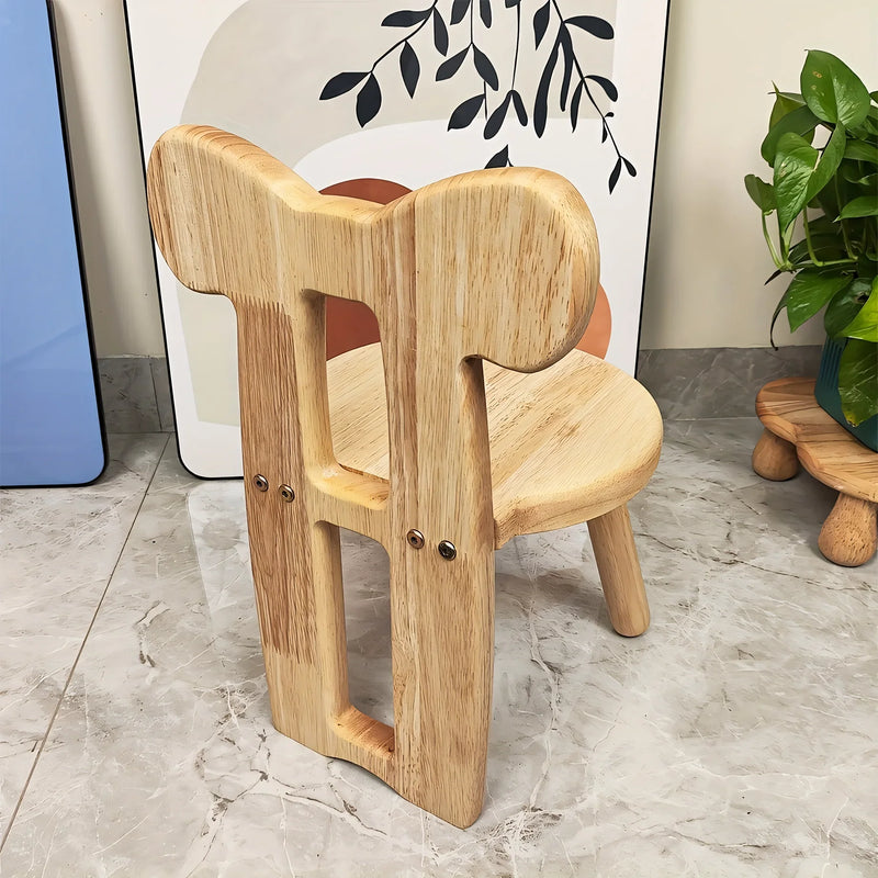 Modern Minimalist Solid Wood Chair