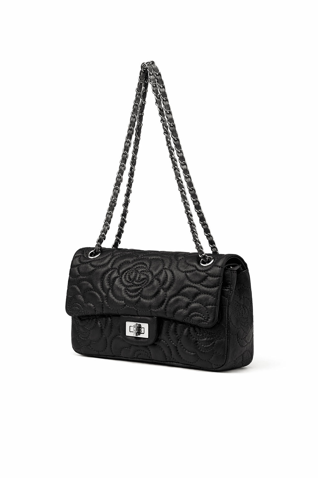 Genuine LeatherBlack Crossbody Bag