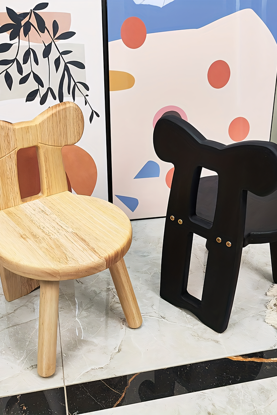 Modern Minimalist Solid Wood Chair