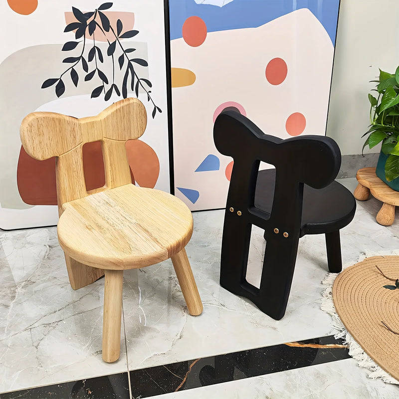 Modern Minimalist Solid Wood Chair