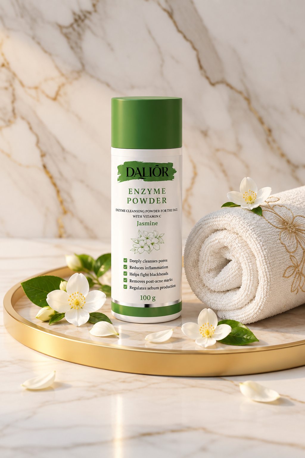 Jasmine Scent Cleansing Powder Papain