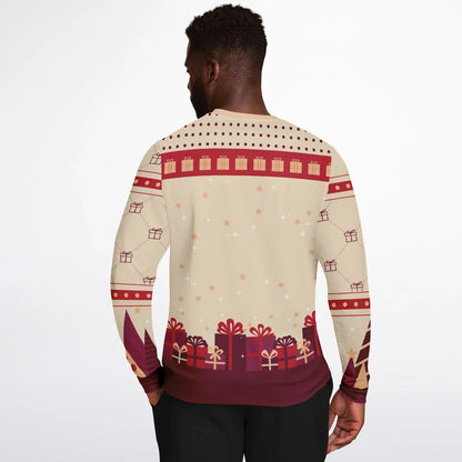 I’m Laying On Your Present Men Christmas Sweatshirt