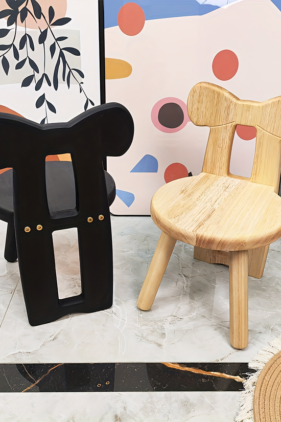 Modern Minimalist Solid Wood Chair