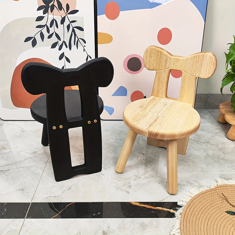 Modern Minimalist Solid Wood Chair