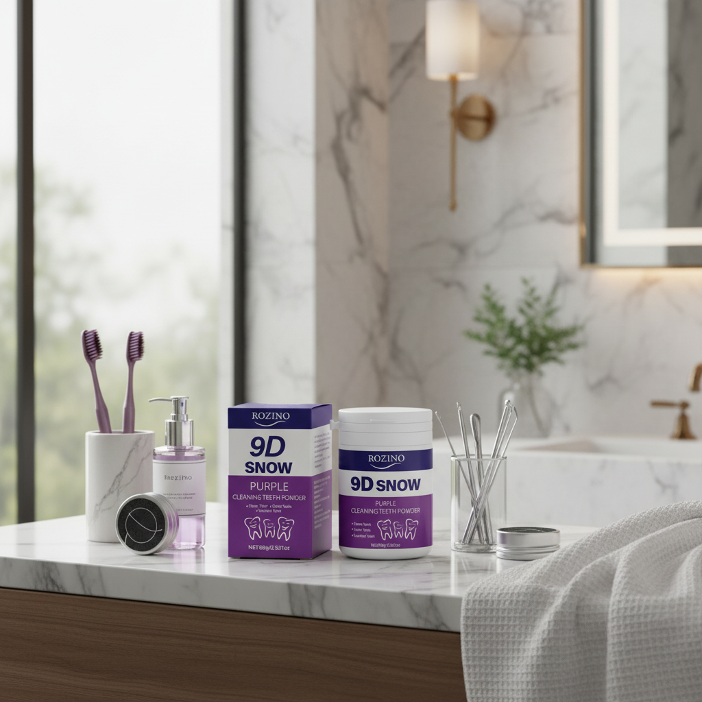 مبيض أسنان في حمام فاخر 5