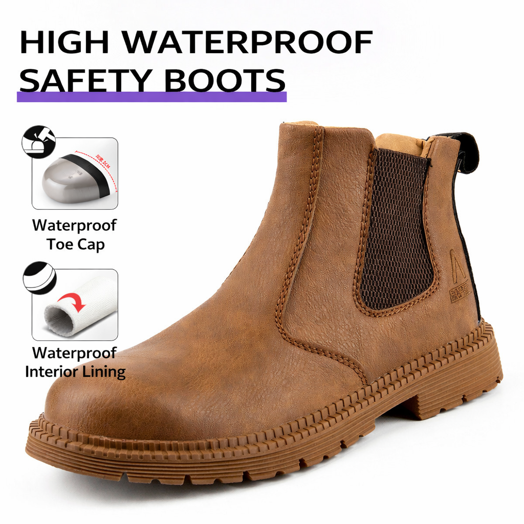 Non-Slip Comfortable High Top Khaki Shoes