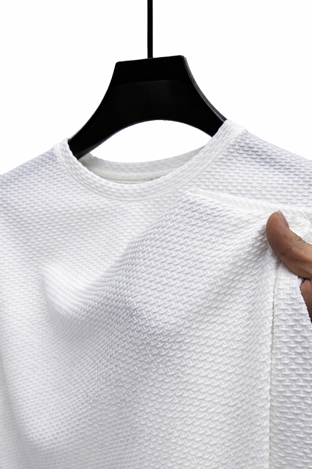 Silk Fitness White T-shirt