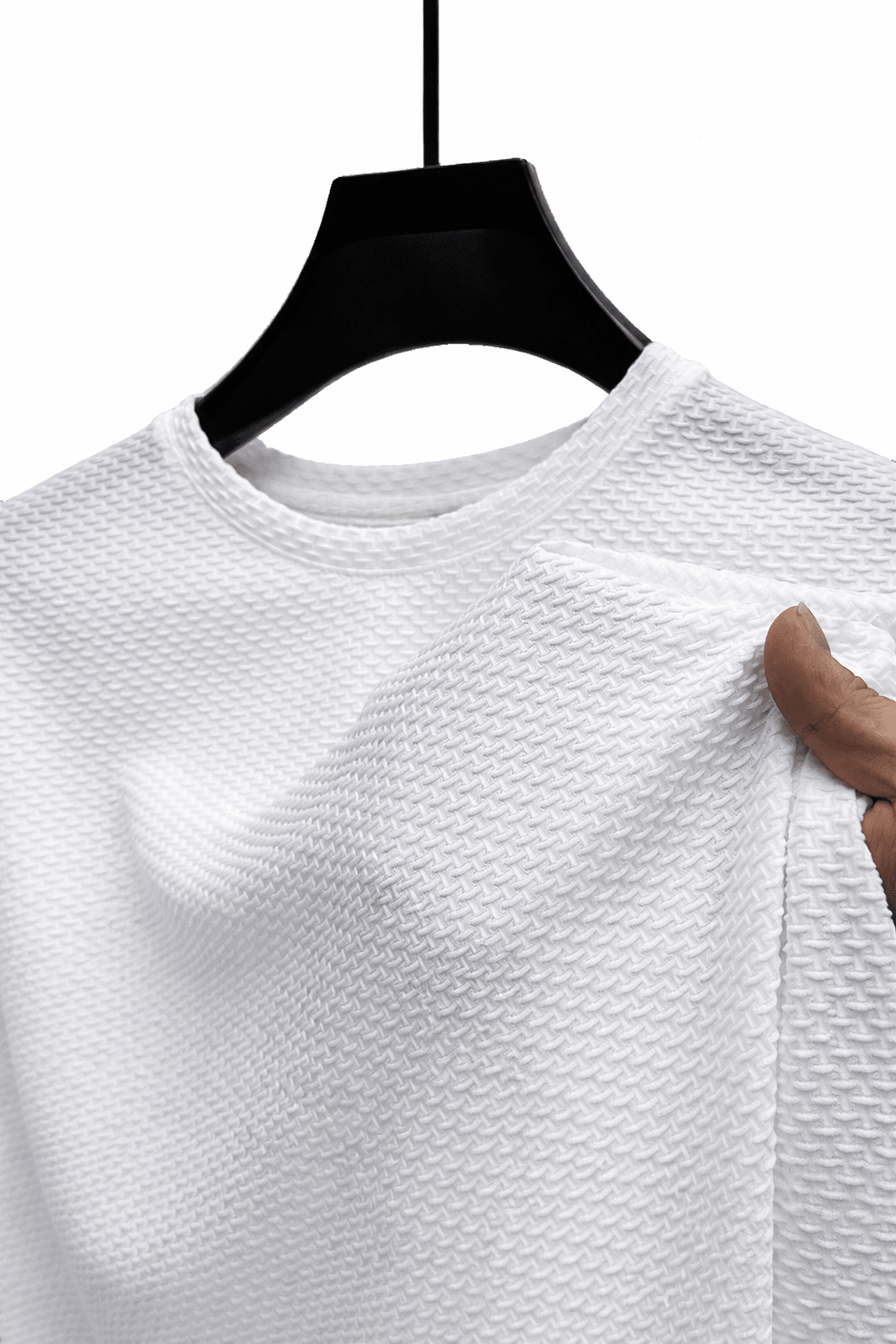 Silk Fitness White T-shirt