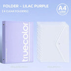 A4 Loose-Leaf Folder Information Book Transparent