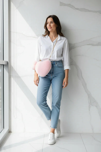 صورة 5 - جينز وقميص أبيض