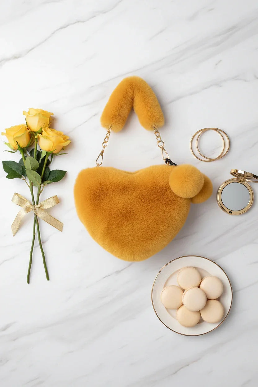 صورة 5 - مع باقة ورد صفراء ومعكرون