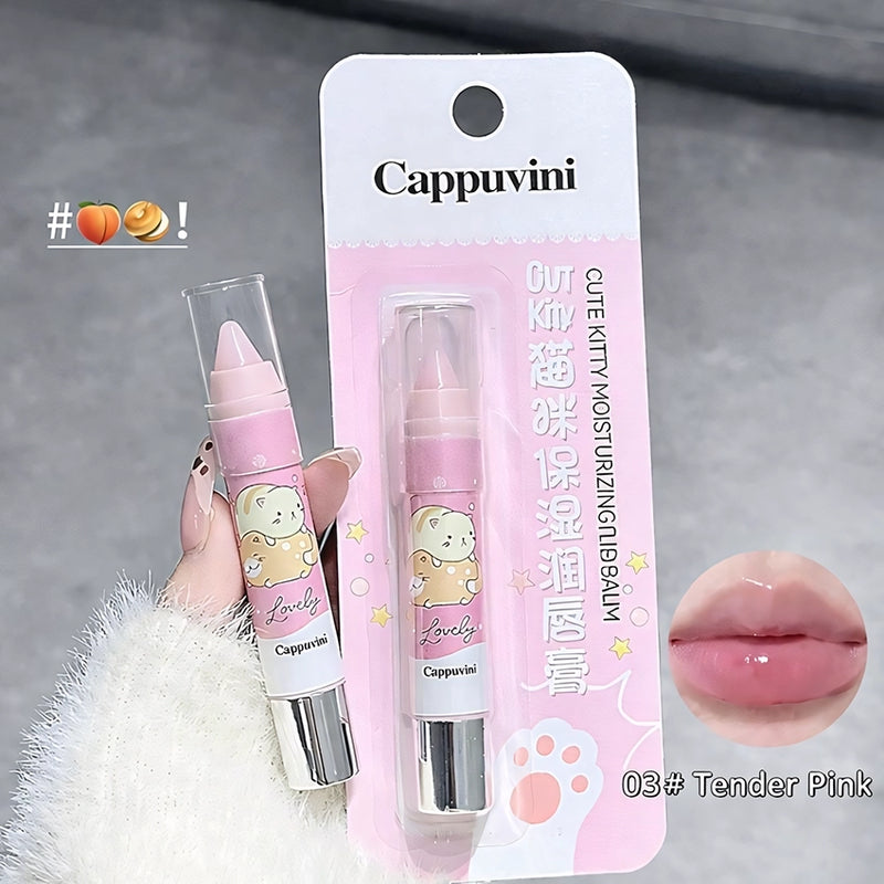 Velvety Lip Balm in natural winter shades