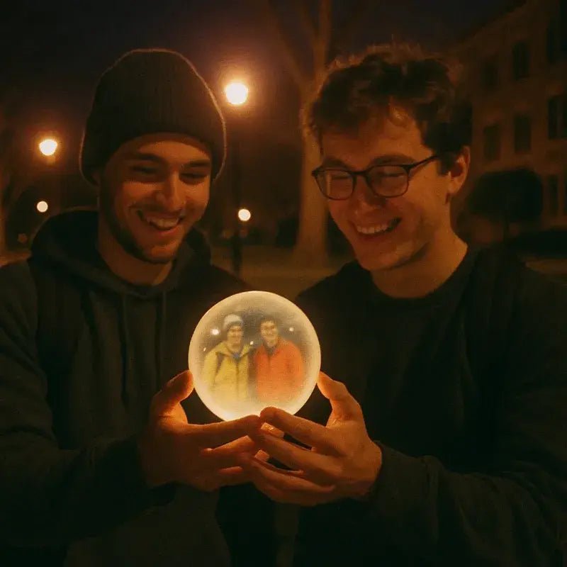 Magic WiFi Crystal Ball Video and Photo Display and Transfer