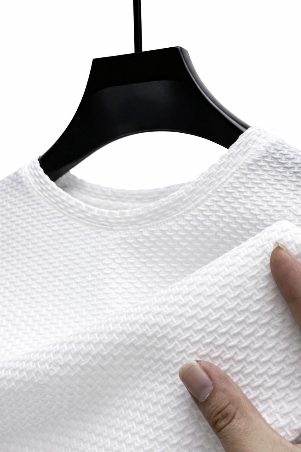 Silk Fitness White T-shirt