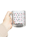 10oz Glass Mug Heart IVORYNN