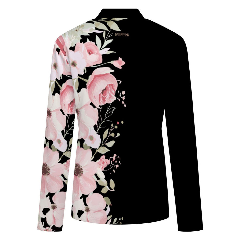 Floral V Neck Lightweight Cardigan