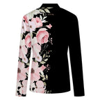 Floral V Neck Lightweight Cardigan