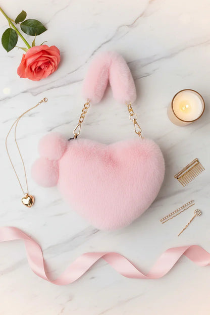 صورة 6 - مع وردة كورالية وشموع