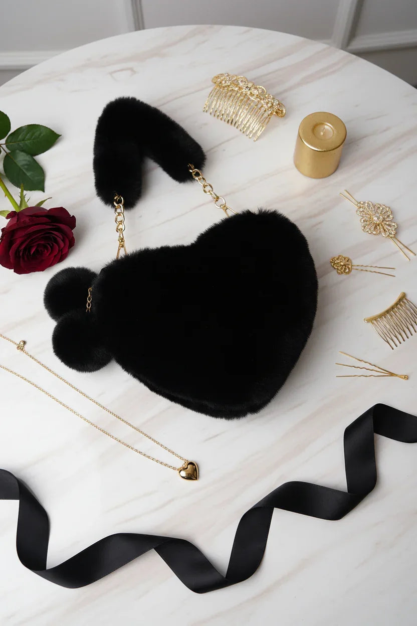 صورة 6 - مع وردة بوردو وشموع