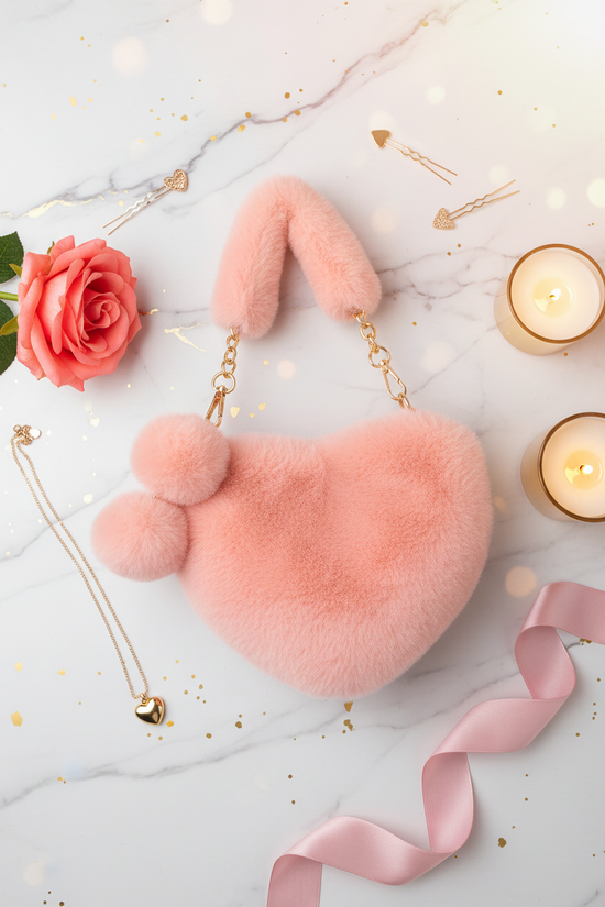 صورة 6 - مع وردة كورالية وشموع