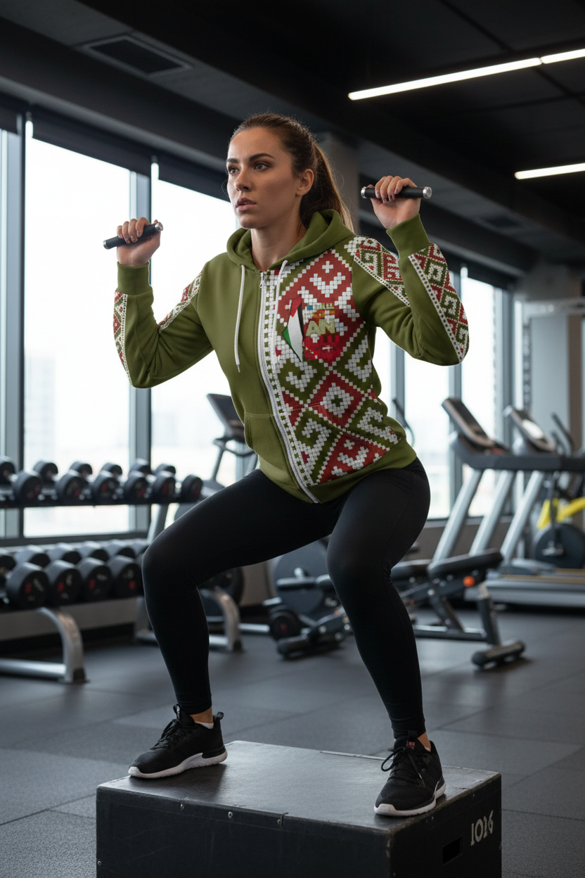 هودي رياضية فلسطينية - وضعية 6