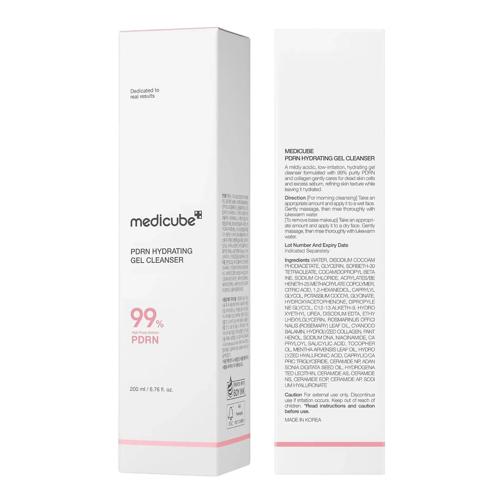 Medicube HYDRATING PDRN Gel to Foam Cleanser 200ml