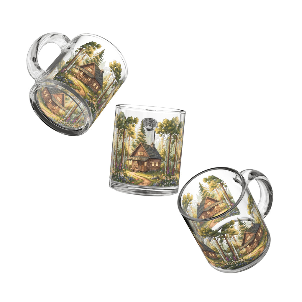 Cozy Forest Lodge Coffee Cup