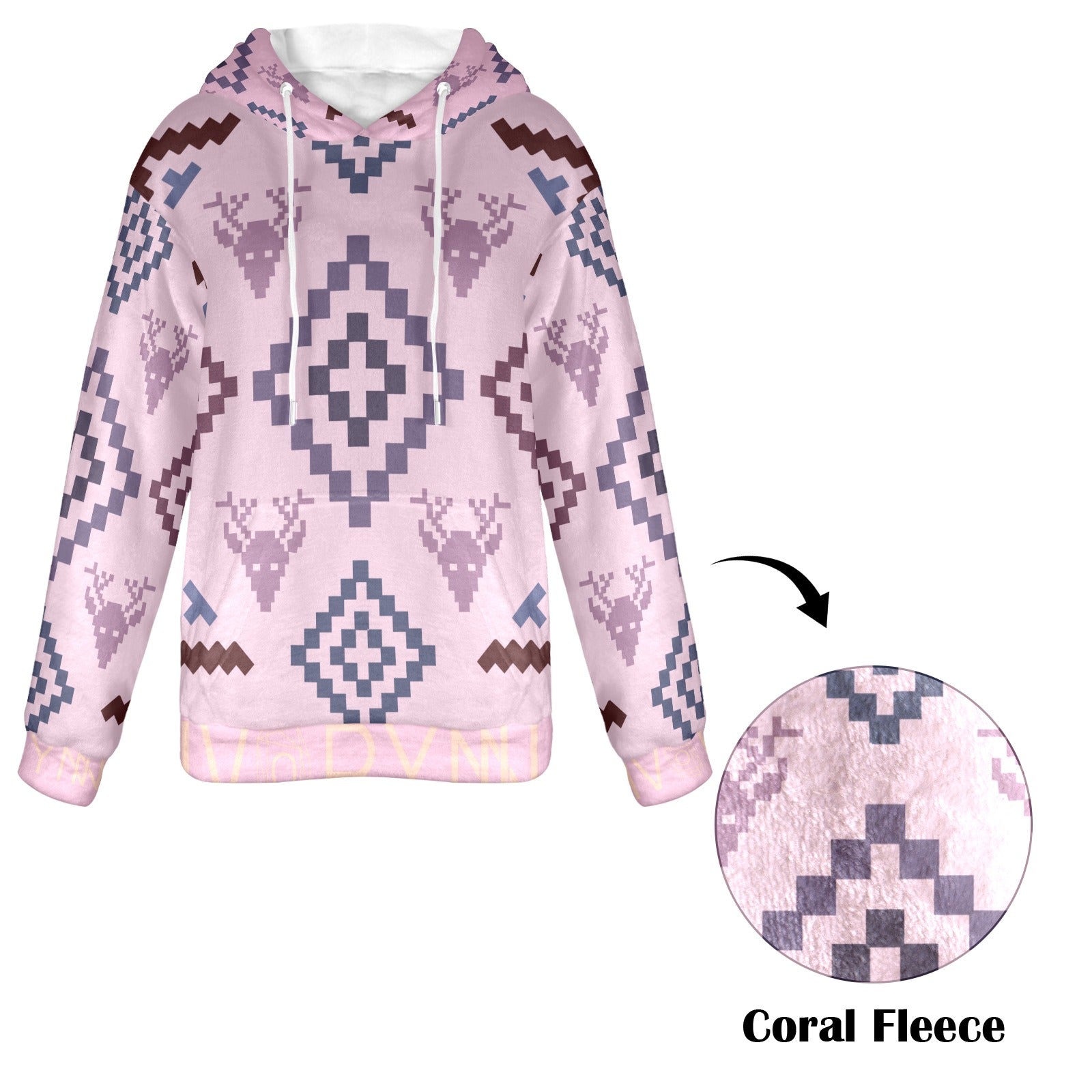 NN pattern Baby Pink 51%