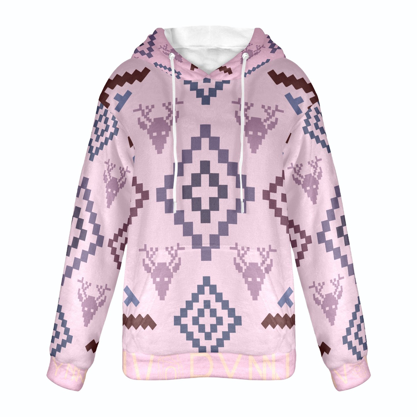 Pink decoration Luxury Flannel Hoodies