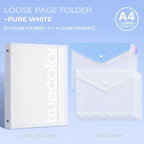 A4 Loose-Leaf Folder Information Book Transparent