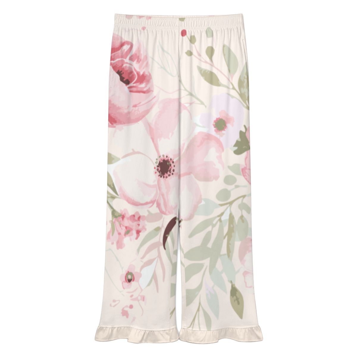 FloraRuffled Pajama Pants