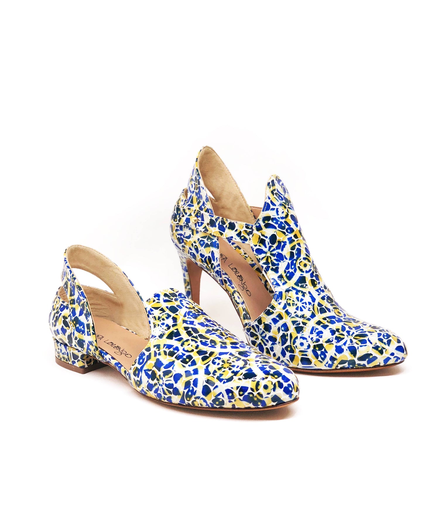 Elegant Steps to Porto Duo: Artisan Leather Heels & Flats Package