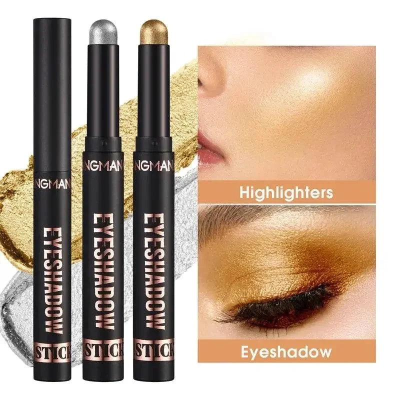 8 Color Waterproof Glitter Eyeshadow Pen - IVORYNN