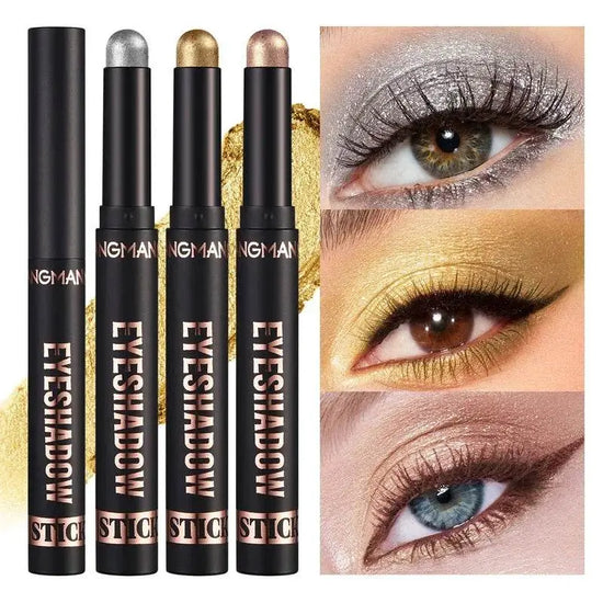 8 Color Waterproof Glitter Eyeshadow Pen - IVORYNN