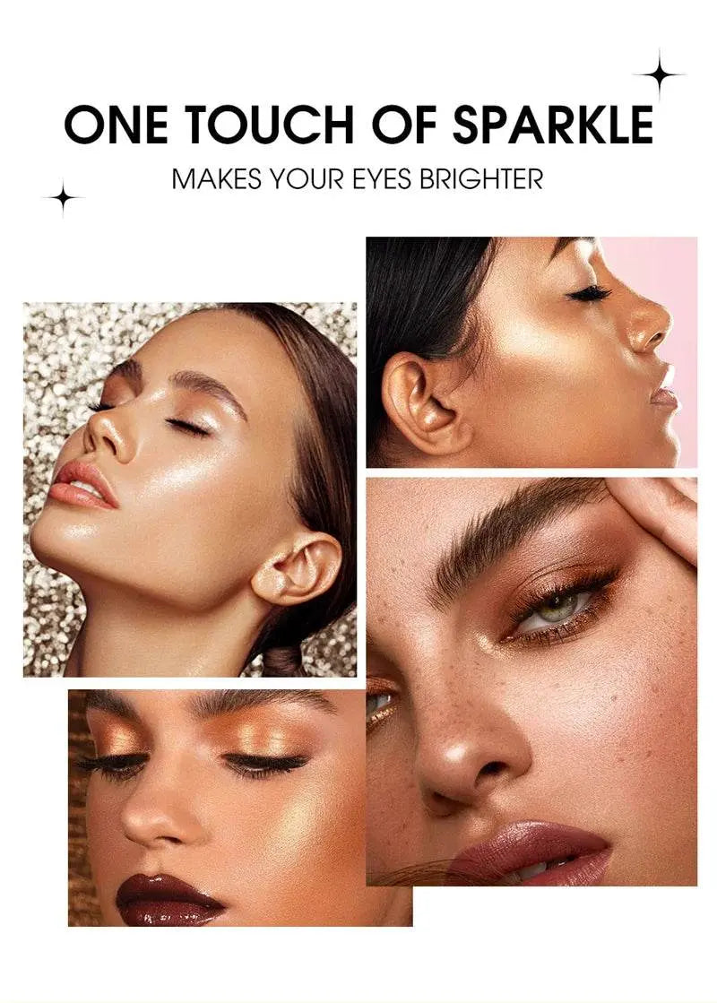 8 Color Waterproof Glitter Eyeshadow Pen - IVORYNN