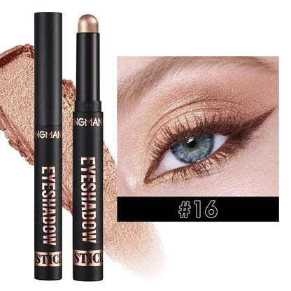 8 Color Waterproof Glitter Eyeshadow Pen - IVORYNN