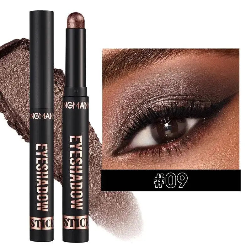 8 Color Waterproof Glitter Eyeshadow Pen - IVORYNN