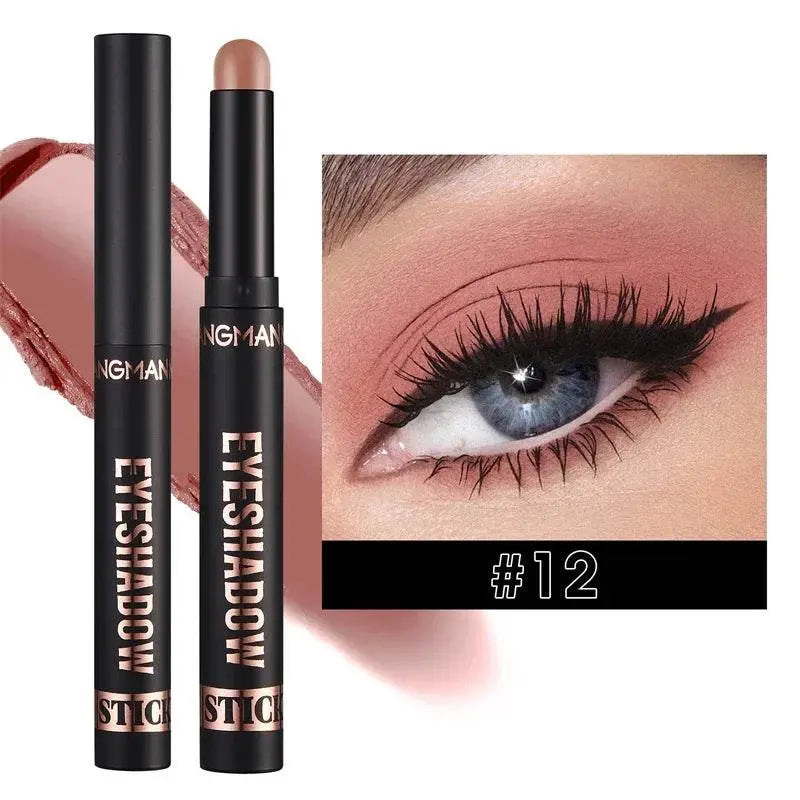 8 Color Waterproof Glitter Eyeshadow Pen - IVORYNN