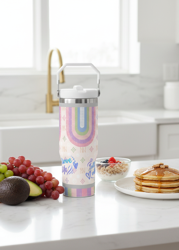 30oz Stainless Steel Holder Friendly Travel Tumbler