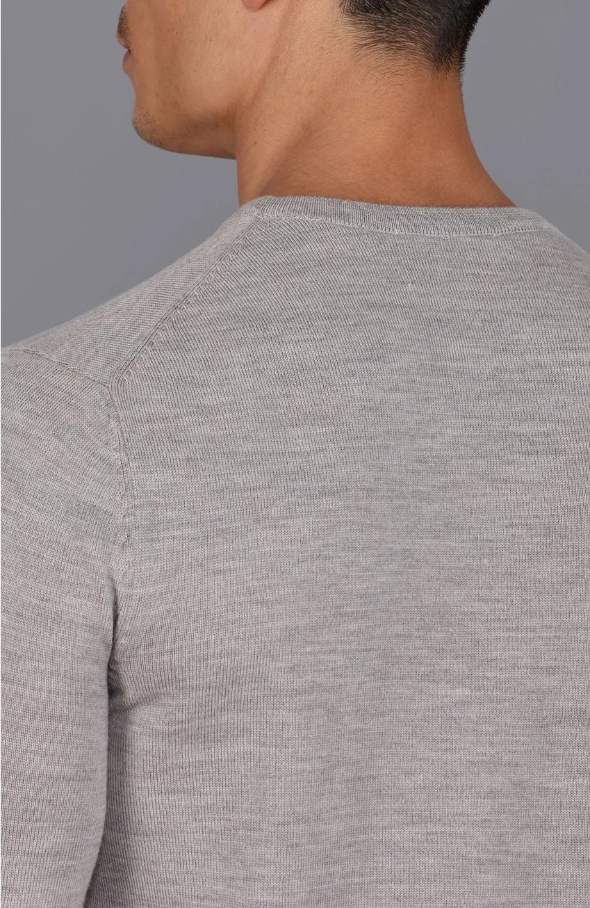 Premium Extra Fine Merino Wool Barley Sweater