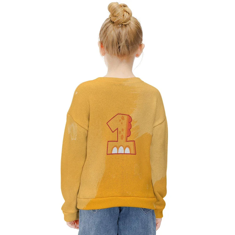 V-neck Mario One Warm Yelllow Sweater