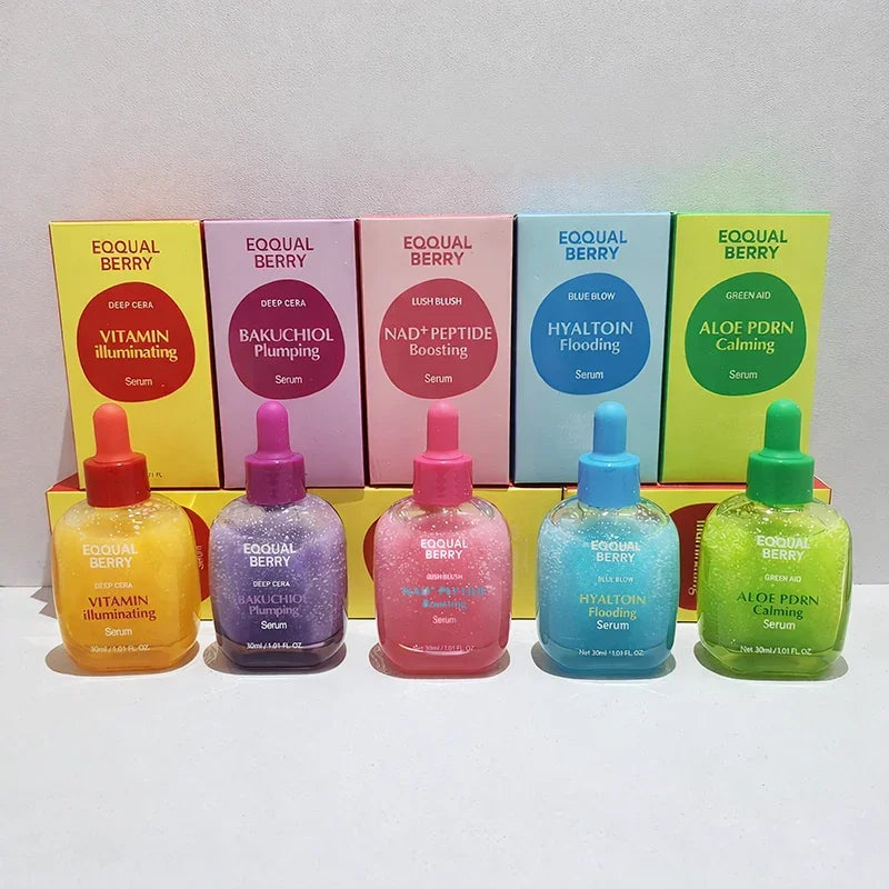 5PCS Eqqual Berry Vitamins Face Care Serums