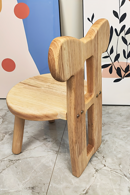 Modern Minimalist Solid Wood Chair