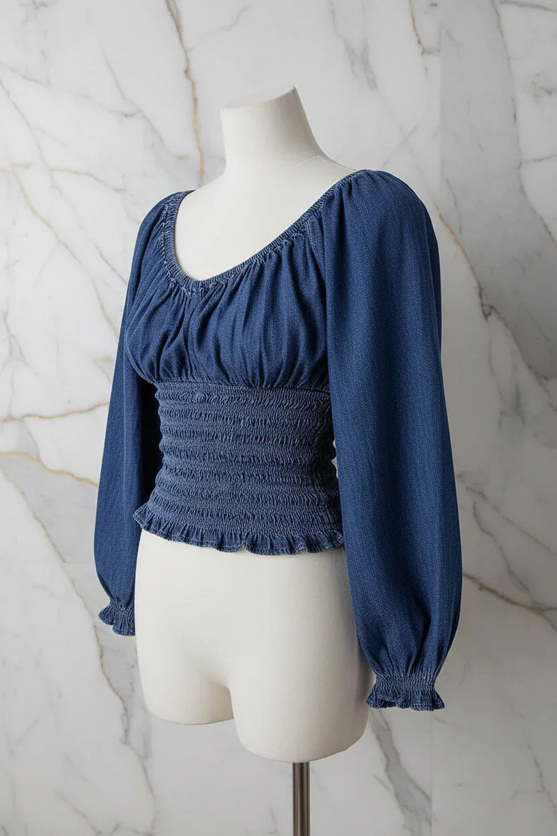 توب جينز - زاوية قطرية