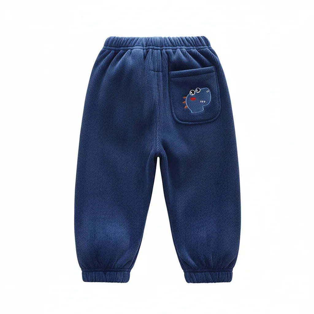 منظر خلفي مع رسمة الديناصور